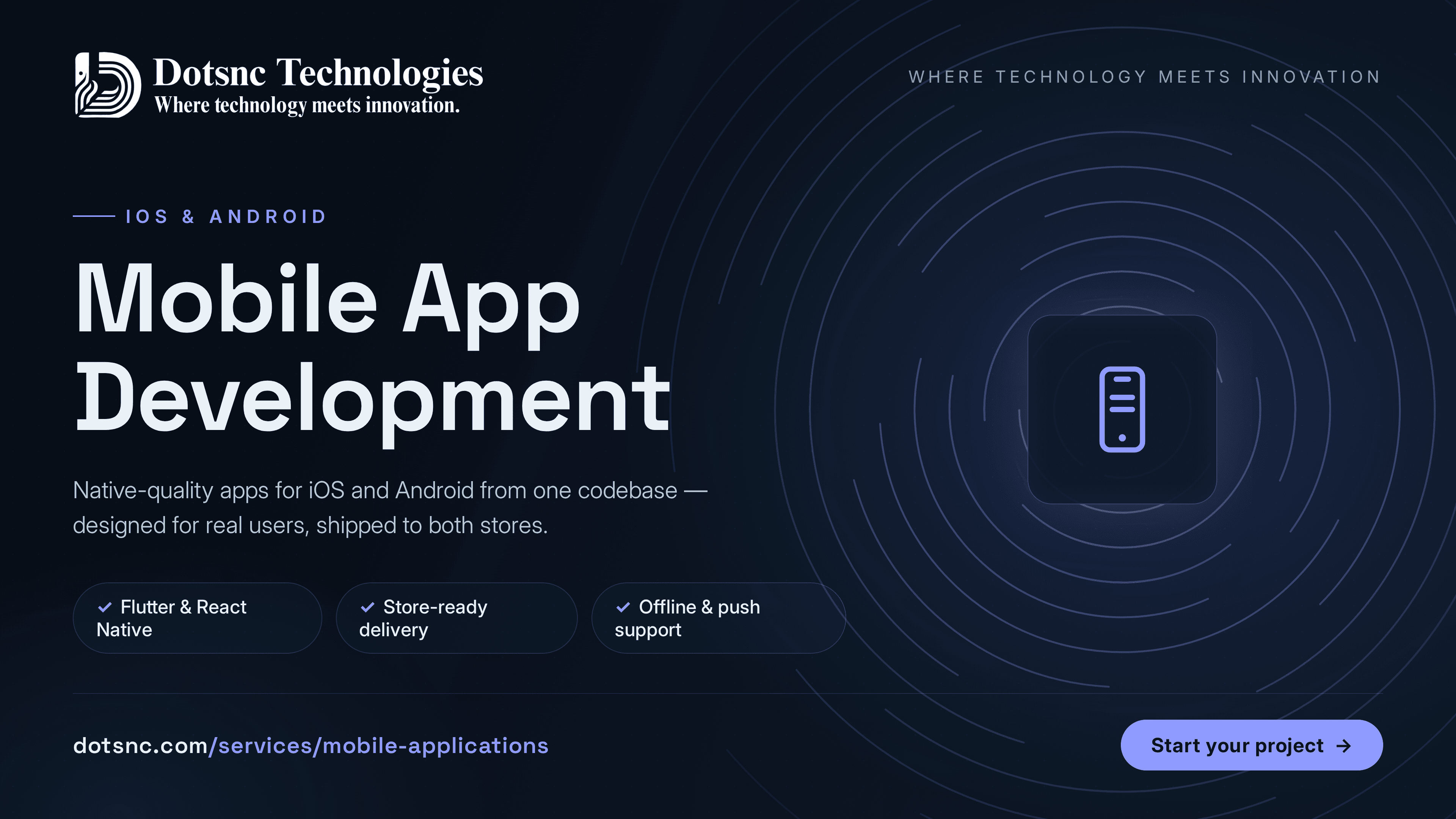 Mobile Application Development
